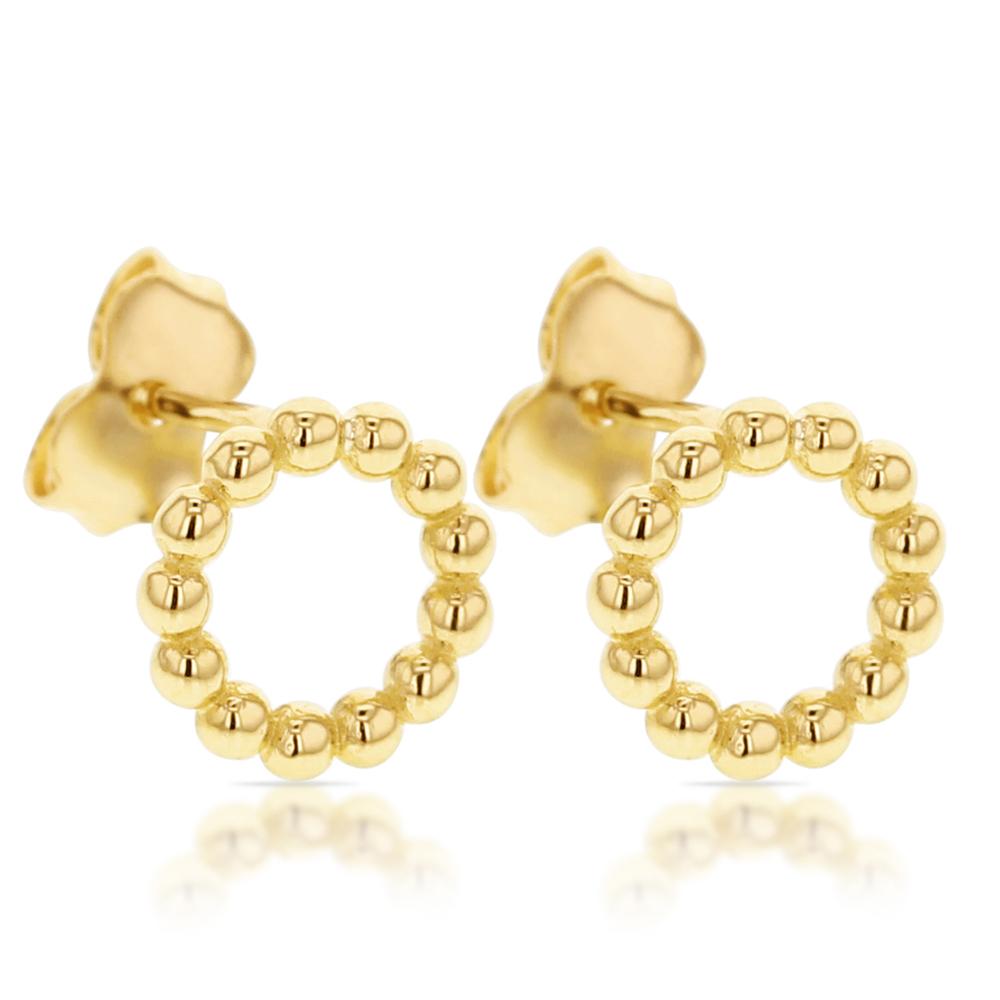 Gold tops earrings 2024 with price