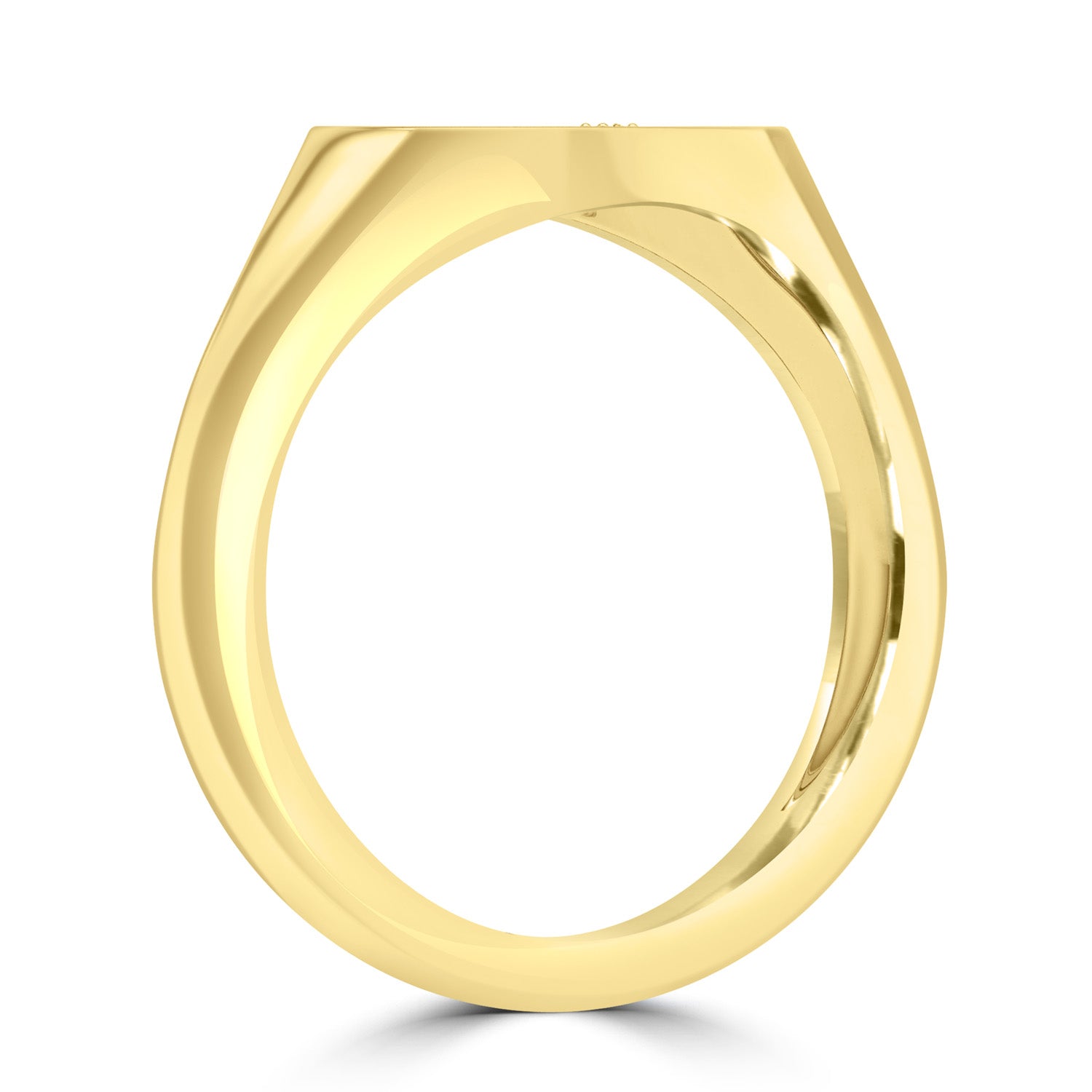 0.01ct HI I1 Diamond Ring in 9ct Yellow Gold