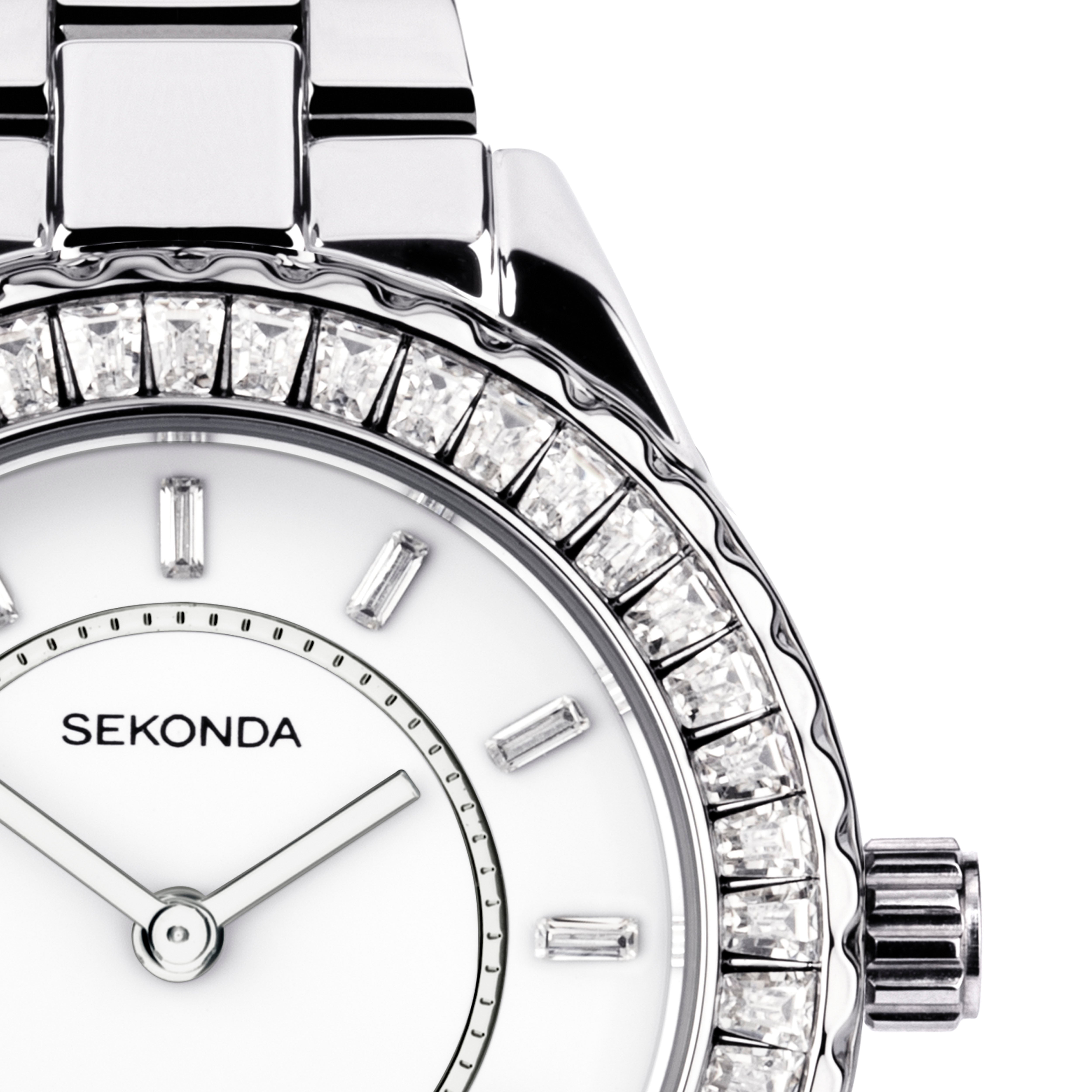 Sekonda Margot Silver with Stones Watch - SK40670