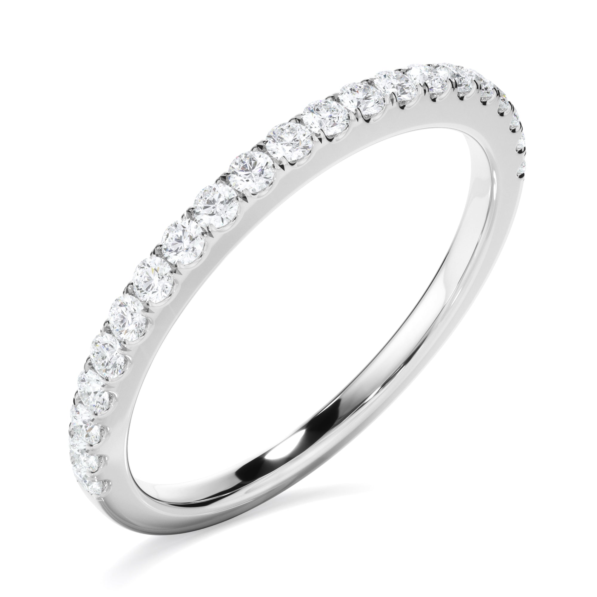 Diamond Claw Set Wedding Ring